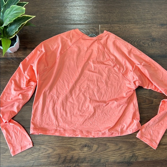 NWT Kona Sol Long Sleeve Rash Guard Coral Pink | Long Sleeve Swim Shirt - Picture 5 of 6